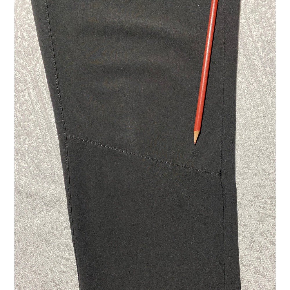 Layer 8 Mens Qwick-Dry Athletic Track Pants Black Size M Stretch Training - Picture 3 of 7